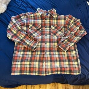 Pendleton board shirt 100% wool